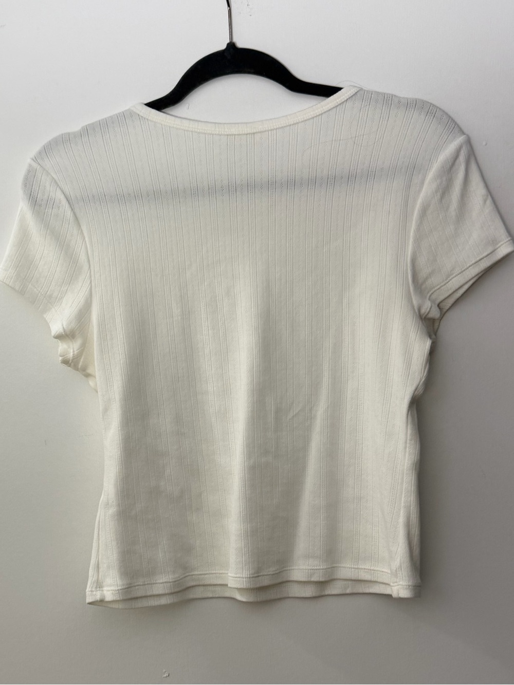 Free People Wait a Minute Baby T-Shirt in Oatmeal - Picture 9 of 9